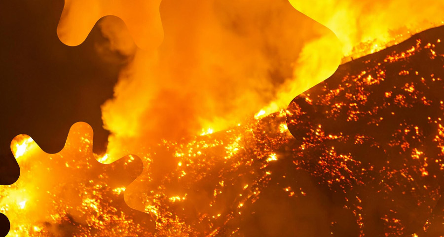 fuoco brucia